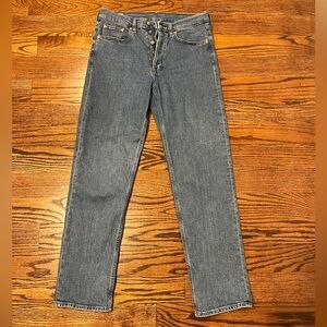 Classic Blue Denim Jeans size 6 TALL